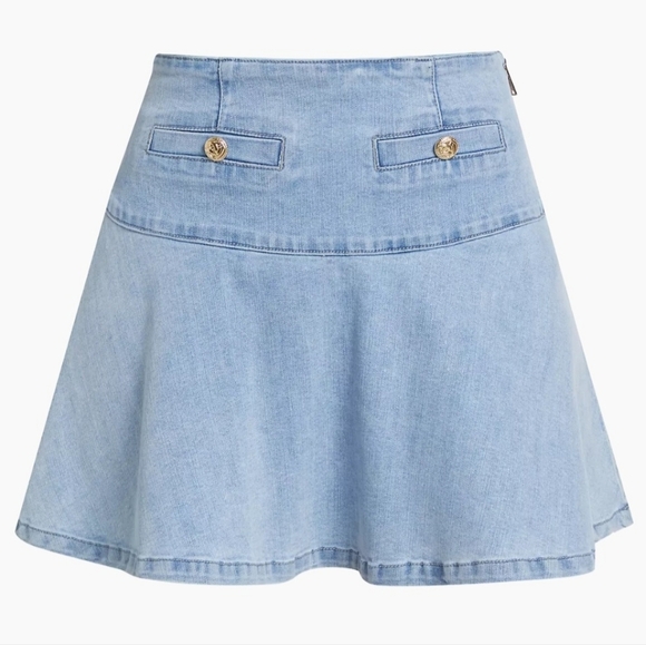 GENERATION LOVE Adella Denim Skirt. Size 32 (~US 12) NWT - Picture 2 of 12